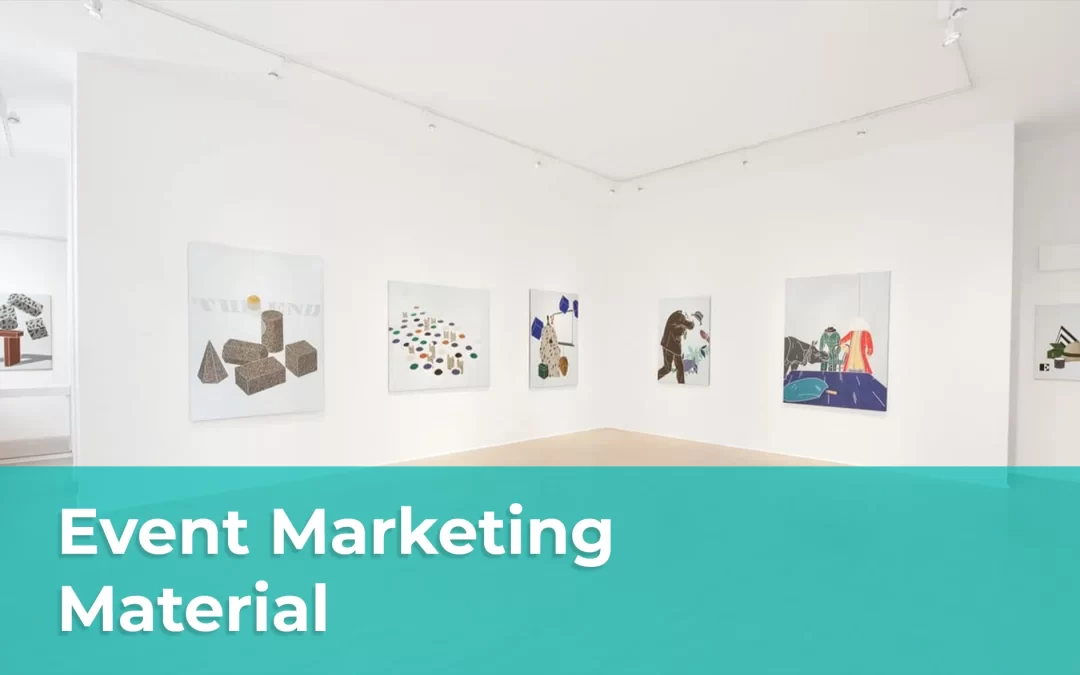 Event marketing material