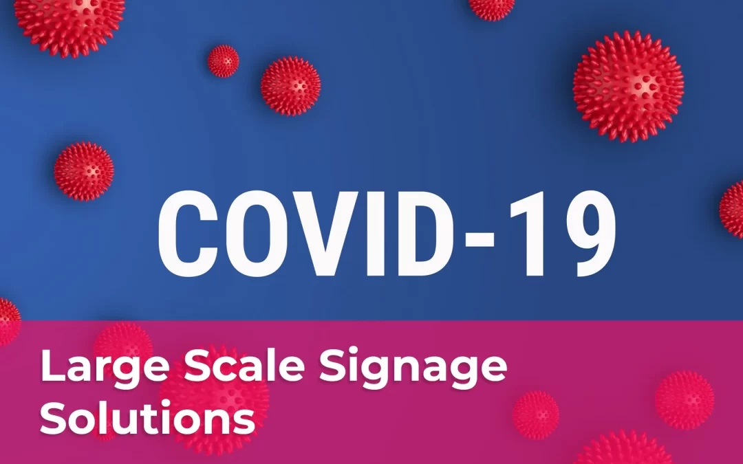 Large scale signage