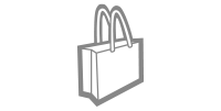 Bag with handles icon