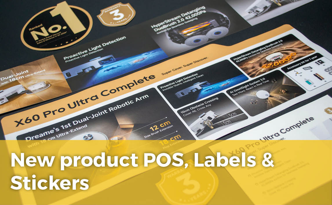 Large scale print, distribution and storage